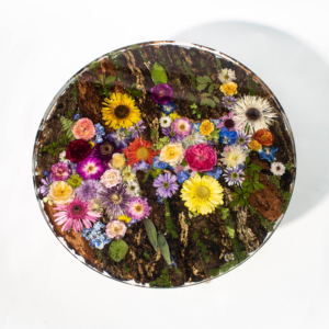 Chất Lượng Cao <span class=keywords><strong>Handmade</strong></span> Nhựa Thủ Công Mỹ Nghệ Đầy Màu Sắc Hoa Epoxy Nhựa Bàn Ăn Cho Đồ Nội Thất Nhà Bàn Cà Phê Vòng Bàn Trà - Product Image 4