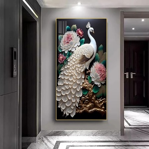 Decoración del Hogar, Arte de Pared de Porcelana de Cristal, Personalización LED - Product Image 1