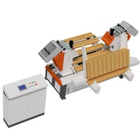 Machine d'assemblage de collier de palette en bois SF4020 CNC avec système pneumatique de précision de contrôle PLC