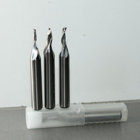 8mm une cannelure HSS fraise en bout fraise pour alliage d'aluminium porte fenêtre CNC peu fraisage outils de coupe
