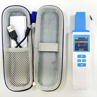 Lector de Sensor de Temperatura RFID de 134.2kHz, HDX FDX-B, Escáner de Microchip para Perros y Gatos, Escáner Portátil con Pantalla OLED, ABS, Escáner de Chips para Mascotas