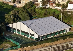 Carpa de Techo para Pista de Pádel Deportiva, Modular, de Instalación Múltiple, de Aleación de Aluminio de Alta Resistencia, Duradera y con Alta Resistencia al Óxido - Product Image 6