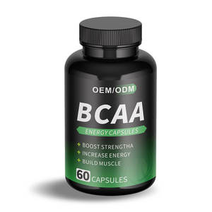 Croissance musculaire d'approvisionnement d'usine Leucine Isoleucine Valine Acide aminé <span class=keywords><strong>BCAA</strong></span> Supplément <span class=keywords><strong>Bcaa</strong></span> Capsules <span class=keywords><strong>Bcaa</strong></span> - Product Image 1