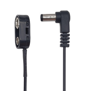 อะแดปเตอร์แบตเตอรี่ 9V แบบ T ต่อสายไฟ DC 5521 สำหรับเอฟเฟคกีตาร์ - Product Image 3