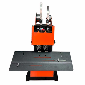W-202 Good Quality Double Heads Flat Stitching / Saddle Stitch <b>Wire</b> Booklet Maker <b>Machine</b> - Product Image 2