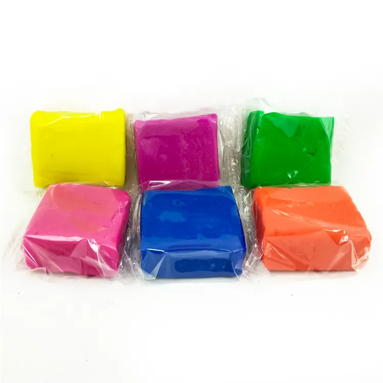 color mud 45g Automatic packing bag wheat plasticine color clay kindergarten children creative toys DIY clay