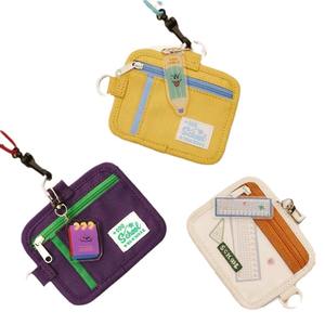 Estuche para Monedas Portátil OEM ODM, Bonito Porta Tarjetas con Correa para Colgar al Cuello, Funda para Tarjetas <span class=keywords><strong>de</strong></span> Estudiante con Correa - Product Image 1