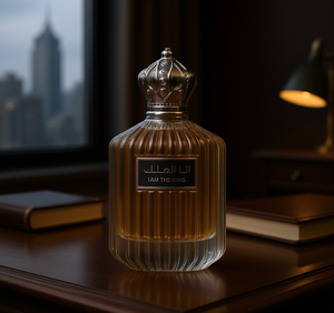 Perfume I Am the King en Botella de Vidrio para Hombre, Aroma Amaderado, Tamaño Regular, Estilo Árabe - Product Image 2