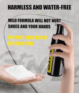 Sepatu Formula alami dan Busa Pembersih Sneaker cair Set sampo perawatan Membersihkan dengan Kit cairan sikat - Product Image 6