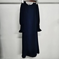 Offre Spéciale Abaya et Khimar 2 Pièces 2025 de Dubaï, 16 Couleurs, en Polyester Respirant pour Filles, pour le Ramadan, Enfants Arabes Musulmans
