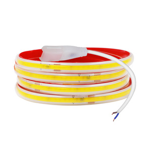 Ac 110V 220V Driverless Cob <strong>Led</strong> <strong>Strip</strong> Cob <strong>Led</strong> <strong>Strip</strong> No <strong>Adapter</strong> Self Adhesive Indoor Outdoor Decoration COB <strong>Led</strong> <strong>Strip</strong> Light 110V - Product Image 2