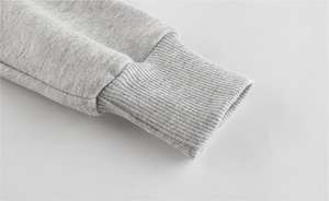 Sudadera con capucha y cremallera de algodón de terciopelo con logotipo personalizado al por mayor boutique abrigo de estilo de invierno de Color sólido para niños con dibujos animados - Product Image 4