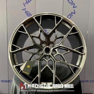 Jantes forgées sur mesure de 20 à 21 pouces, 5x130, fixation directe, monobloc, pour <span class=keywords><strong>Porsche</strong></span> Taycan Audi RS <span class=keywords><strong>E</strong></span>-<span class=keywords><strong>tron</strong></span> <span class=keywords><strong>GT</strong></span> - Product Image 1