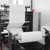 Autocollant adhésif personnalisable en acrylique perforé thermosensible CMYK 4x6x500 pièces, taille personnalisable, promotion, compatible supermarché