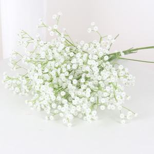 Nuevo Diseño, 108 Cabezas de Flores Artificiales de Gypsophila con Pegamento Suave, Tacto Real, para Ramos de Novia, Decoración de Bodas, Hogar y Hoteles - Product Image 3