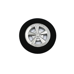 High <b>End</b> Customized Metal Rubber PVC Car Wheels Film IP Fans Gift <b>Bar</b> Coasters Personalized Coasters for Fans Collection - Product Image 2
