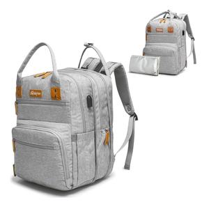 Free sample Multipurpose, <b>foldable</b>, waterproof maternity handbag, stroller, baby diaper bag, <b>bed</b> backpack, and bassinet for mom - Product Image 4