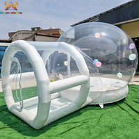 Tente bulle gonflable en PVC avec tunnel, idéale pour les mariages et les fêtes – Meilleure vente
