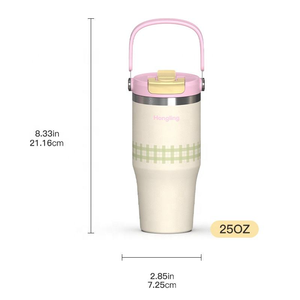 Gobelet de voyage Hong <span class=keywords><strong>Lin</strong></span> 50 oz vert <span class=keywords><strong>olive</strong></span>, isolé sous vide pour une résistance au froid, isolation thermique, réutilisable, en acier inoxydable - Product Image 6