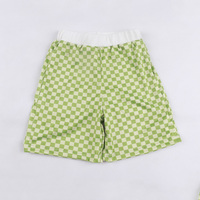 Ensemble deux pièces classique vintage à carreaux pour tout-petit : haut décontracté à manches longues et short à taille élastique