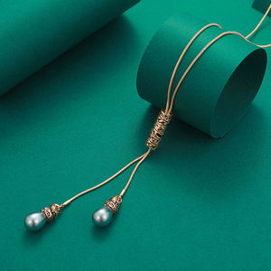 สร้อยคอมุกผู้หญิงแบบกัวม์โกลด์ ซามัว สร้อยคอแบบฮาวายยอดนิยม ขายส่งเครื่องประดับ - Product Image 2