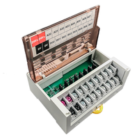 Module de bornier à vis Shimaide 8 canaux d'entrée analogiques, 4 canaux de sortie analogiques, 11-20 AWG, 24V DC, pour distribution PLC