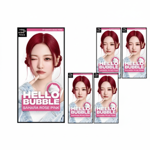 Mise-en-scene Hello Bubble Sahara Rose Pink Tinta Semipermanente per Capelli, Confezione da 5, Scontata - Product Image 1