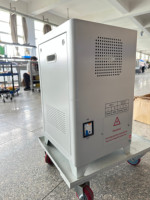 Stabilisateur de tension automatique monophasé 10KVA 220V, type servo AVR entièrement en cuivre, pour usage domestique et en villa