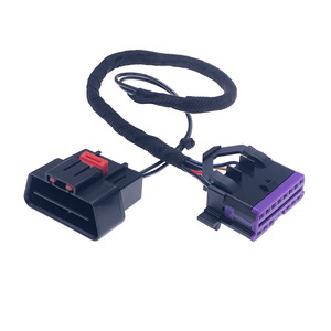 Harnais <span class=keywords><strong>antivol</strong></span> OBD pour véhicules <span class=keywords><strong>Audi</strong></span> et VW, harnais d'extension de sécurité OBD2 pour voiture, OEM ODM - Product Image 1
