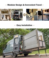 Kits de conversion pour lit de camping-car, salle de bain Kamper et fournitures intérieures pour camping-car, fourgonnette aménagée