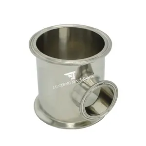 Professional Wholesale Stainless Steel Tri-Clamp Tee 3A DIN Sanitary Pipe Fittings