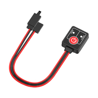 Interrupteur d'alimentation en plastique PS-103 pour voiture RC, approuvé CE/RoHS/FCC, étanche IPX4, courant maximal 14A, personnalisation ODM/OEM