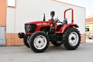 Carburant diesel 4x4 Type d'entraînement de tracteur agricole Mini tracteur avec la puissance 100hp évaluée équipée du moteur de boîte de vitesse - Product Image 5