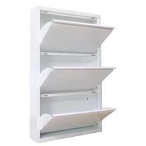 Modern Style Durable and Portable Metal <b>Shoe</b> Cabinet Steel <b>Shoe</b> <b>Racks</b> for Home Furniture Living Room Use - Product Image 1