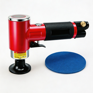 Kit de Pulidora Neumática de Alta Velocidad de 2 Pulgadas y 15000 RPM, 65 Piezas con Almohadillas de Lana y Esponja para Corrección y Acabado de Capa Transparente Automotriz - Product Image 1