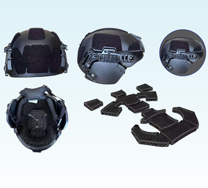 Casques tactiques noirs DFH01 pour le camping en plein air, les jeux, la conduite, les sports, casques personnalisés - Product Image 2