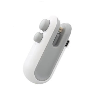 Sellador Térmico Automático Recargable Eléctrico USB Tipo C para Alimentos, Refrigerios, Bebidas, Productos Químicos, Almacenamiento de Productos, 2 Baterías de Bolsa de Plástico - Product Image 1
