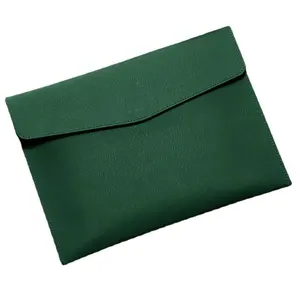 फैशन कार्यालय आपूर्ति व्यवसाय दस्तावेज़ बैग टिकट चमड़े का फ़ाइल बैग उच्च गुणवत्ता वाला हॉट फ़ोल्डर