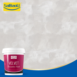 Mềm cảm ứng nhung tường sơn thân thiện với môi thấp mùi nước dựa trên lớp phủ cho trang trí nội thất dự án với bàn chải hoặc con lăn - Product Image 3