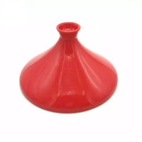 Tajine marocain écologique de 20 cm, revêtement céramique, design minimaliste et couvercle