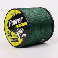 Ligne de pêche tressée flottante en nylon PE PINSEN 1000m 12-38lb, haute résistance et bonne sensibilité pour la pêche en mer et sur la plage