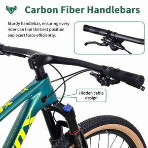 Bicicleta de Montaña SHIMANU de 12 Velocidades, 29 Pulgadas, Cuadro de Fibra de Carbono, Frenos de Disco Hidráulicos, Todoterreno, Ruedas de Aleación de 29 Pulgadas, para Adultos - Product Image 5