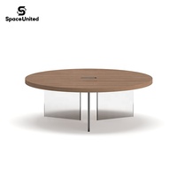 SpaceUnited Mobilier de bureau de style italien Poste de travail de luxe Tables de conférence en bois massif