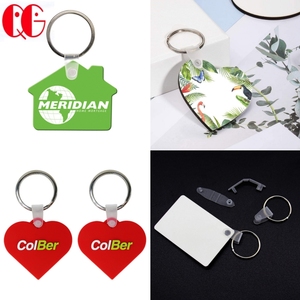 Geteilter Metall-Schlüssel <span class=keywords><strong>ring</strong></span> mit Kunststoff-Clip-Knopf Transparenter PP-Kunststoff-Clip-Knopf-Schlüssel <span class=keywords><strong>ring</strong></span> für Geschäftsgepäck-Arbeits schlüssel anhänger