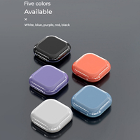 Nouvelle Trousse à Pilules Portable 5 Couleurs en ABS Étanche à Quatre Compartiments pour Gouttières et Appareils Dentaires Invisibles