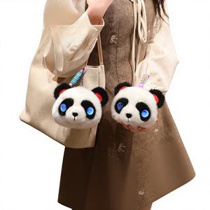 Colgante de robot Panda con IA transfronterizo, juguete de peluche corto, lindo y creativo, con conversación inteligente, compatible internacionalmente - Product Image 2