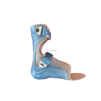 Orthèse cheville-pied double couche Wandefu pour enfants – Outil orthopédique de soutien du pied – Orthèse AFO