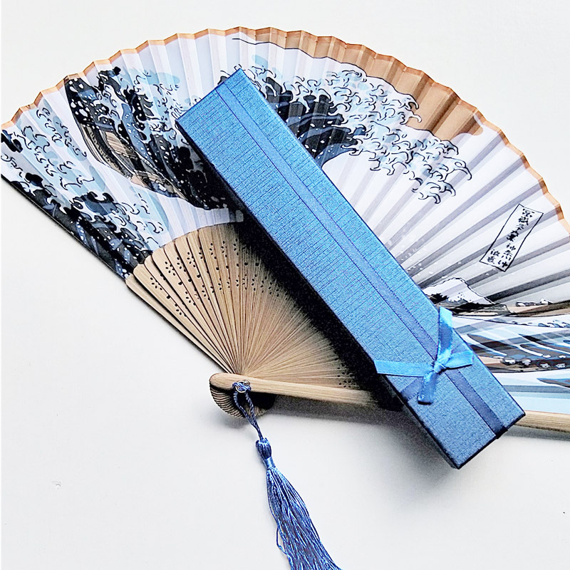 Бамбуковый складной ручной вентилятор в наличии