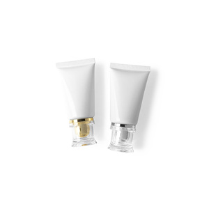 Custom Logo 30ml 40g White Empty <b>Vacuum</b> <b>Pump</b> Squeeze Tube Packaging Lotion Cosmetic Tube Liquid Foundation Lotion BB Cream Tube - Product Image 2