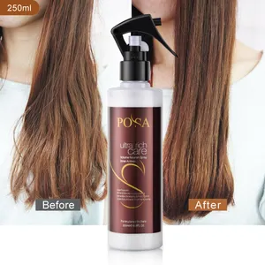 Free Sample Anti-Frizz Hair Treatment Spray Vitamin Nourish Repair Leave In Conditioner Spray